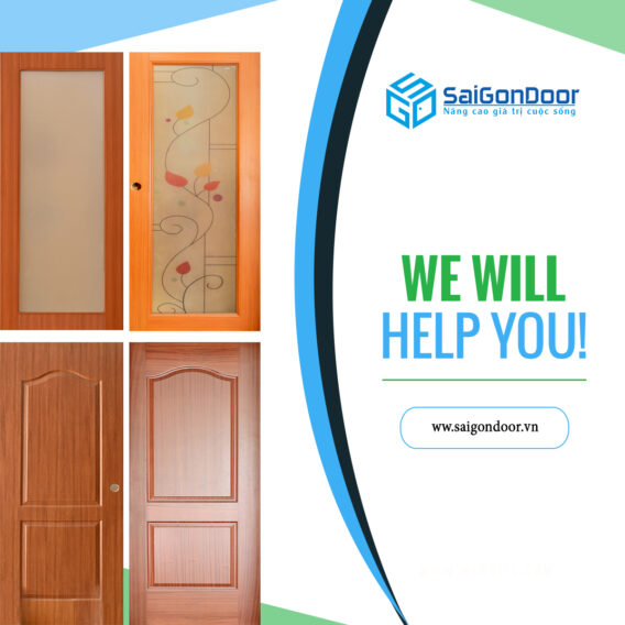 Cửa nhựa PVC giá rẻ thích hợp dùng làm cửa nhà vệ sinh với khả năng chống nước tốt, bền đẹp, giá thành thấp