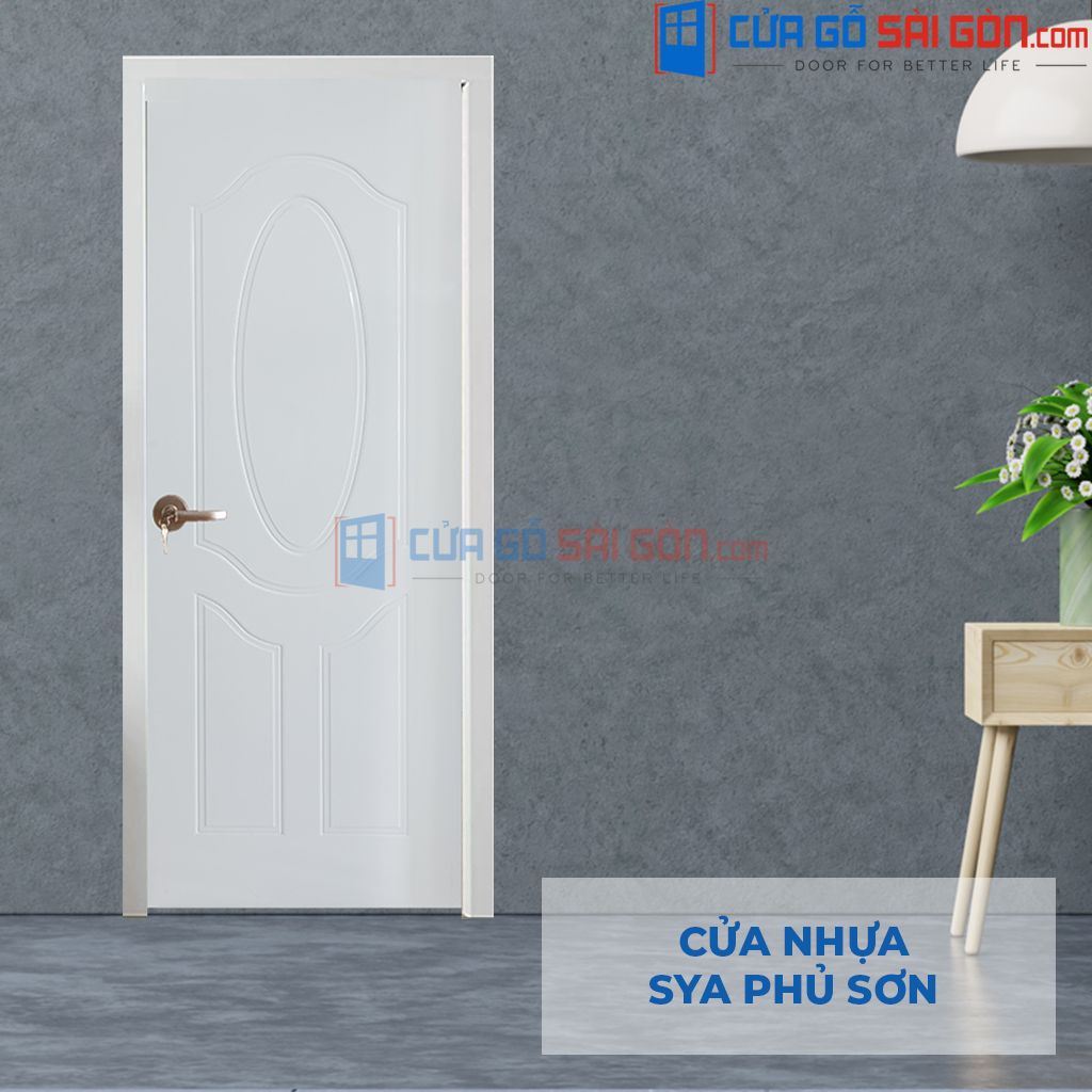 Top 9 mẫu cửa thông phòng nhựa gỗ composite SYA giá chỉ 3.300.000đ/bộ