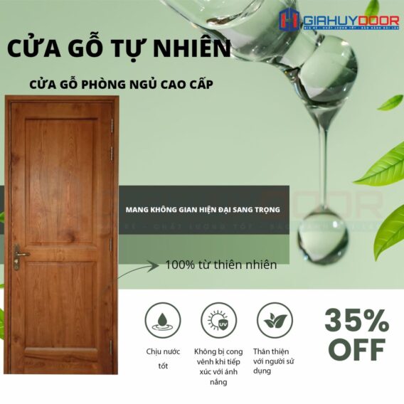 CỬA GỖ TỰ NHIÊN GIAHUYDOOR – VẺ ĐẸP TRƯỜNG TỒN CÙNG NĂM THÁNG